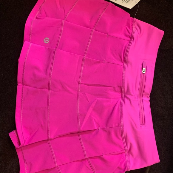 NWT Lululemon Pace Rival Skirt in Pow Pink (4) - Picture 6 of 12
